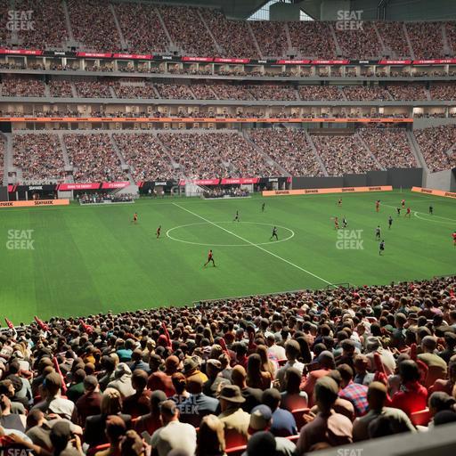 Mercedes-Benz Stadium - Section Centennial Suite 10 Seat View