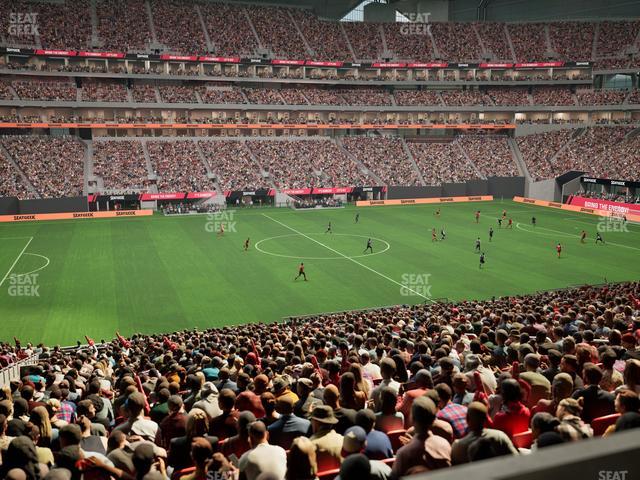 Mercedes-Benz Stadium - Section Centennial Suite 10 Seat View