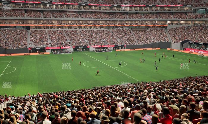 Mercedes-Benz Stadium - Section Centennial Suite 10 Seat View