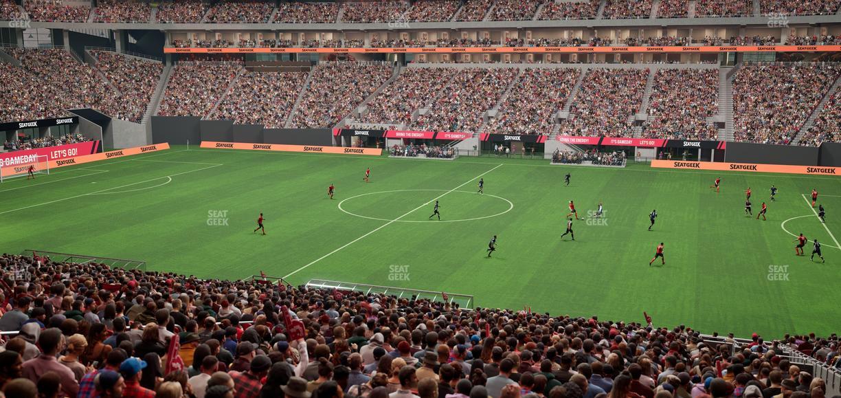 Mercedes-Benz Stadium - Section Centennial Suite 2 Seat View