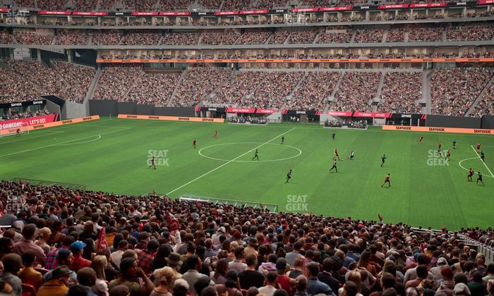Mercedes-Benz Stadium - Section Centennial Suite 2 Seat View