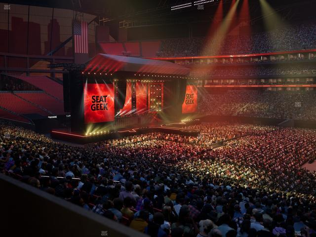 Mercedes-Benz Stadium - Section Centennial Suite 2 Seat View