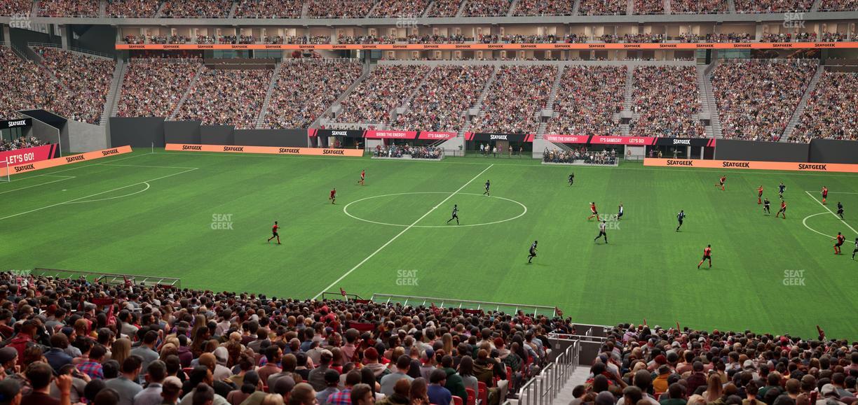 Mercedes-Benz Stadium - Section Centennial Suite 3 Seat View