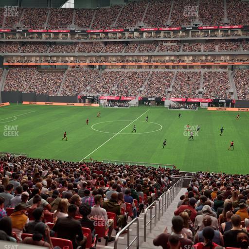 Mercedes-Benz Stadium - Section Centennial Suite 3 Seat View