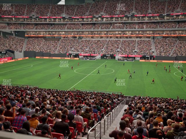 Mercedes-Benz Stadium - Section Centennial Suite 3 Seat View