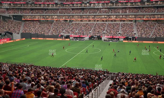 Mercedes-Benz Stadium - Section Centennial Suite 3 Seat View