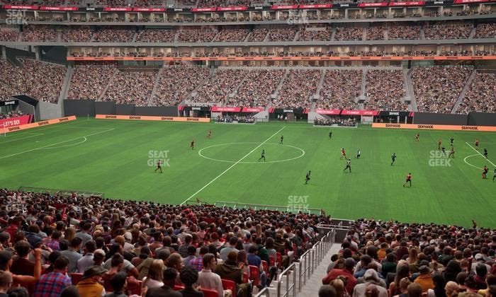 Mercedes-Benz Stadium - Section Centennial Suite 3 Seat View