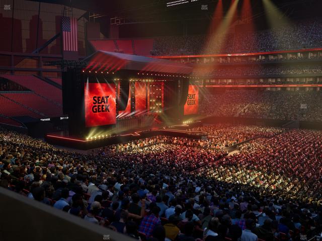 Mercedes-Benz Stadium - Section Centennial Suite 3 Seat View