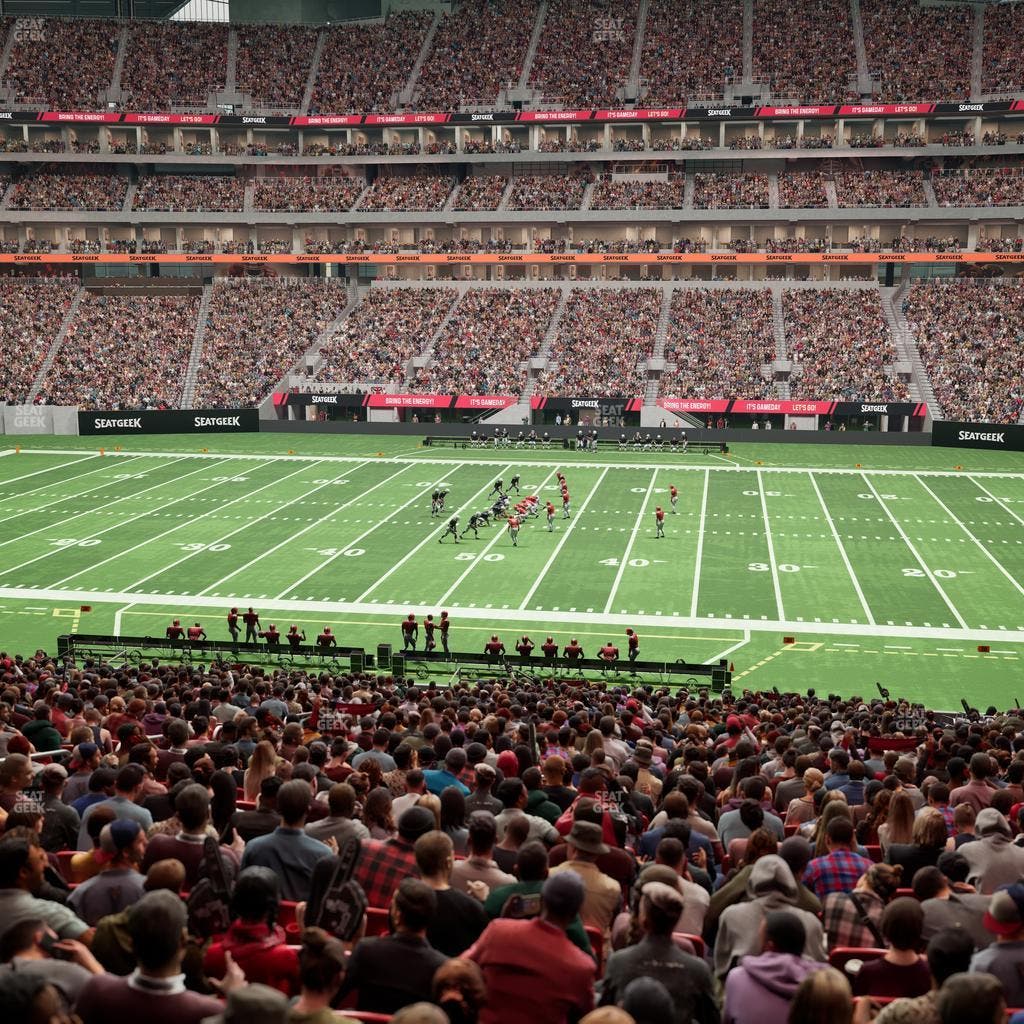 Mercedes-Benz Stadium - Section Centennial Suite 3 Seat View