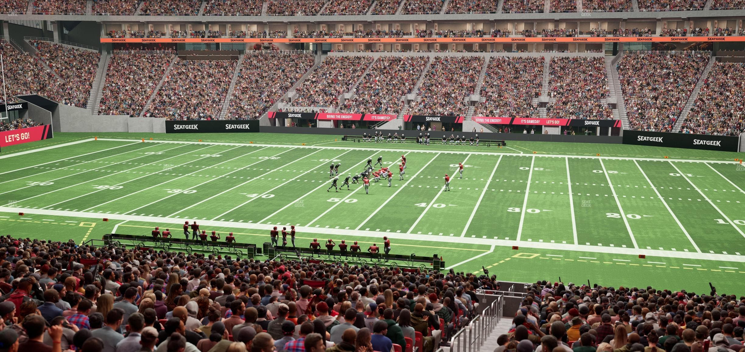 Mercedes-Benz Stadium - Section Centennial Suite 3 Seat View