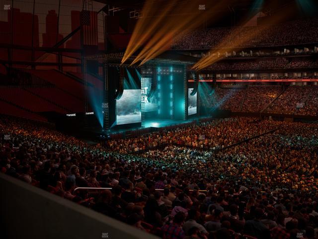 Mercedes-Benz Stadium - Section Centennial Suite 4 Seat View