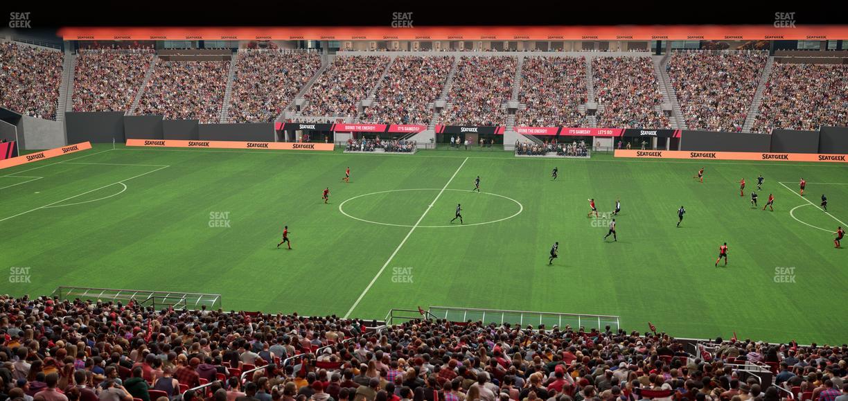 Mercedes-Benz Stadium - Section Centennial Suite 4 Seat View