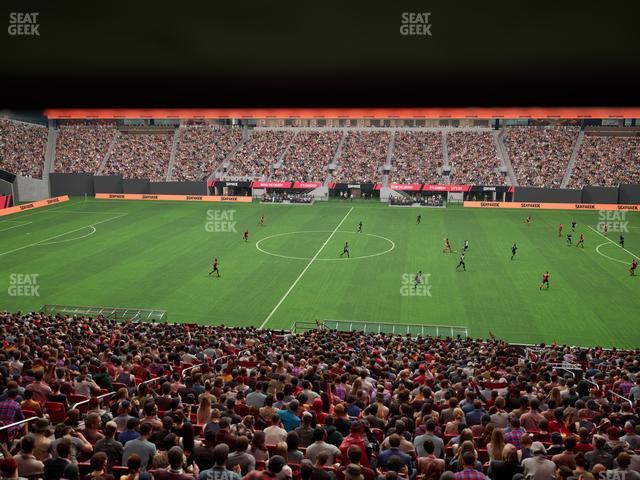 Mercedes-Benz Stadium - Section Centennial Suite 4 Seat View