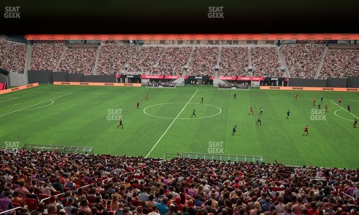 Mercedes-Benz Stadium - Section Centennial Suite 4 Seat View