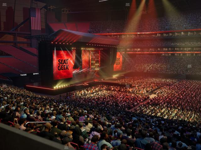 Mercedes-Benz Stadium - Section Centennial Suite 4 Seat View