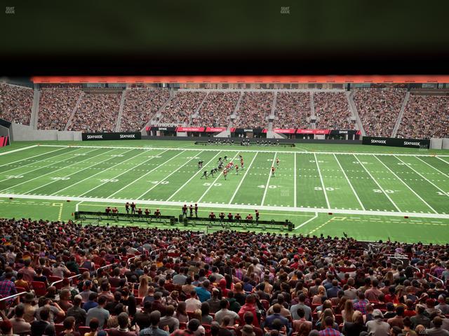 Mercedes-Benz Stadium - Section Centennial Suite 4 Seat View