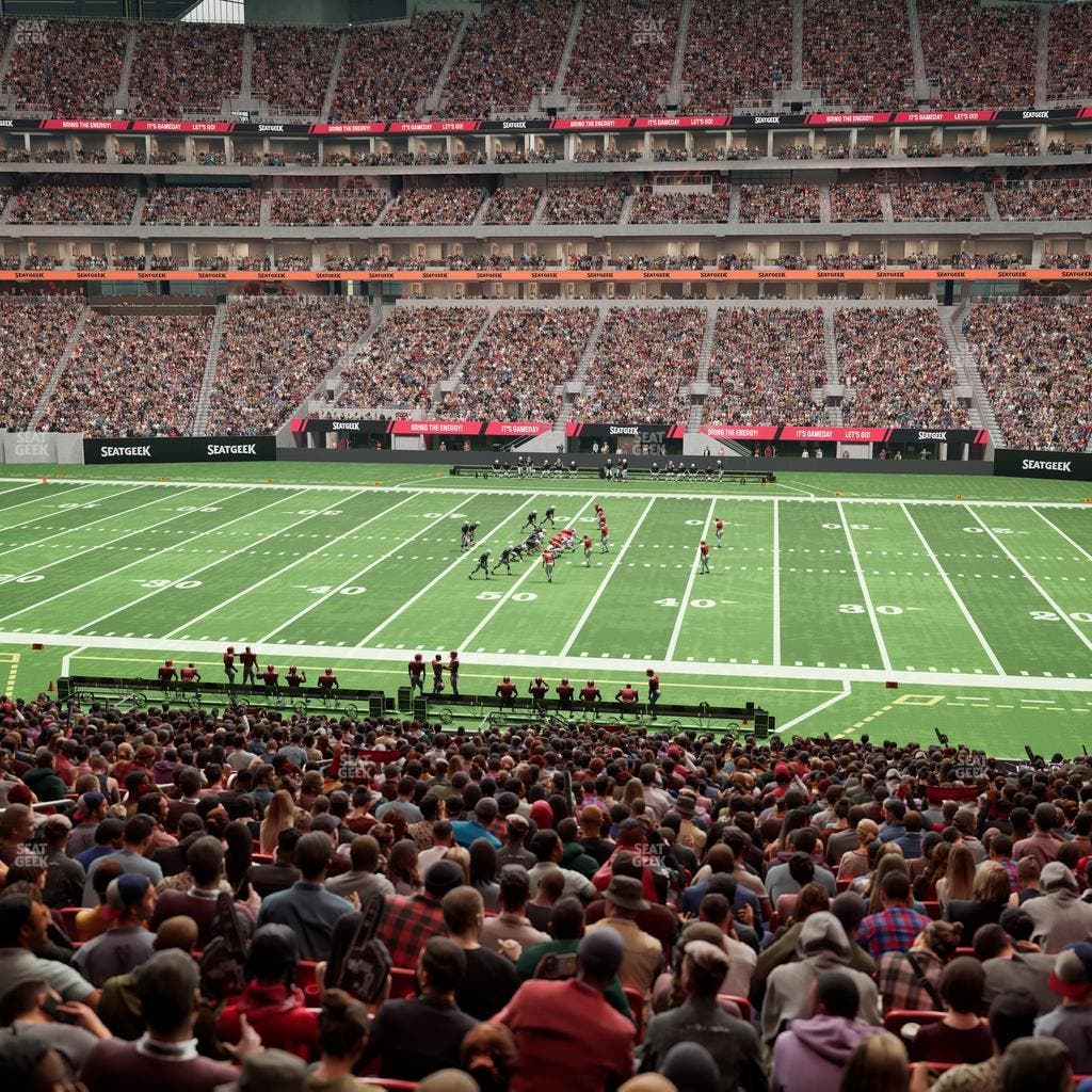 Mercedes-Benz Stadium - Section Centennial Suite 4 Seat View