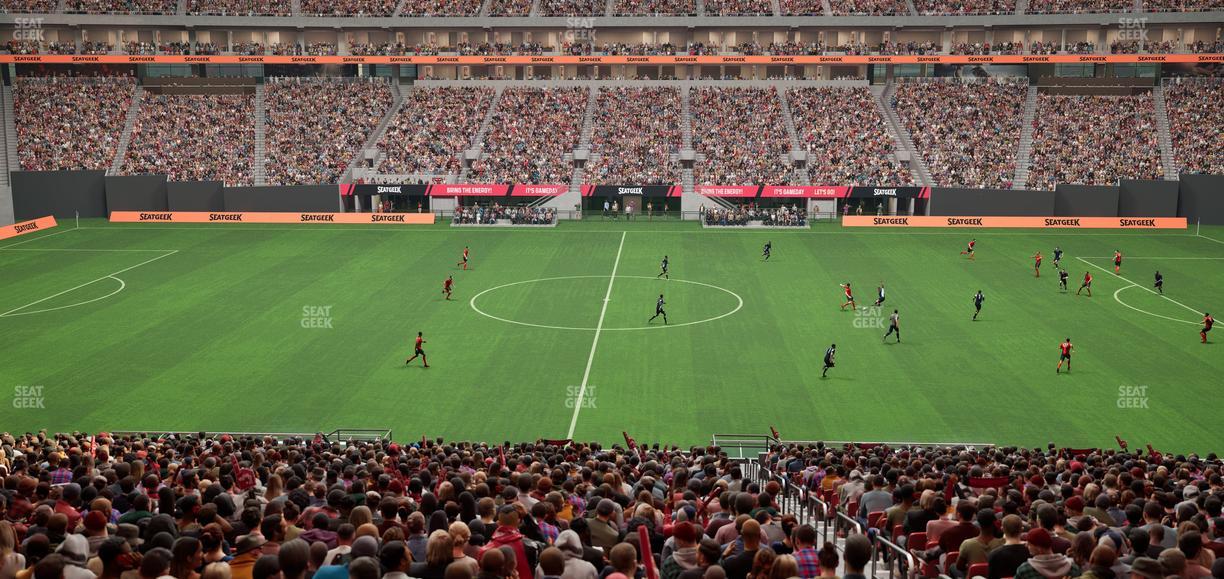 Mercedes-Benz Stadium - Section Centennial Suite 5 Seat View