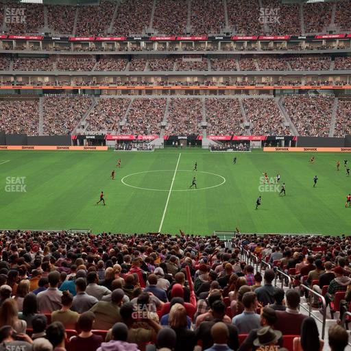 Mercedes-Benz Stadium - Section Centennial Suite 5 Seat View