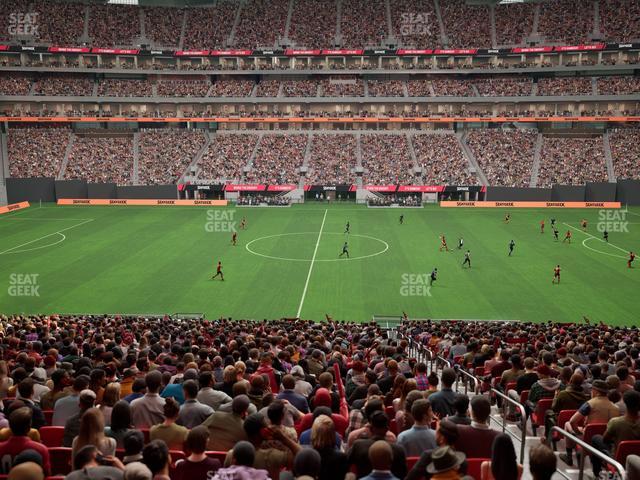 Mercedes-Benz Stadium - Section Centennial Suite 5 Seat View