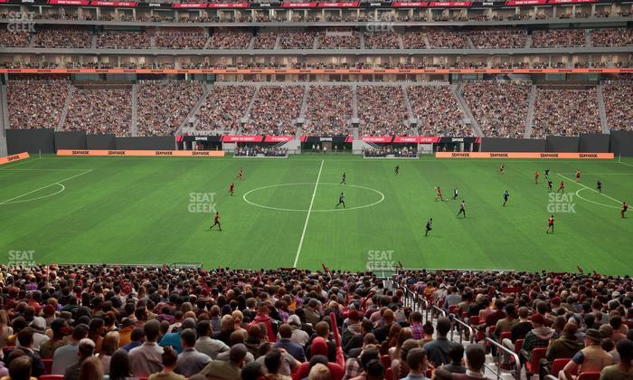 Mercedes-Benz Stadium - Section Centennial Suite 5 Seat View