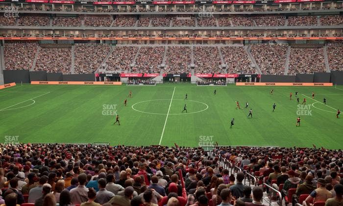 Mercedes-Benz Stadium - Section Centennial Suite 5 Seat View