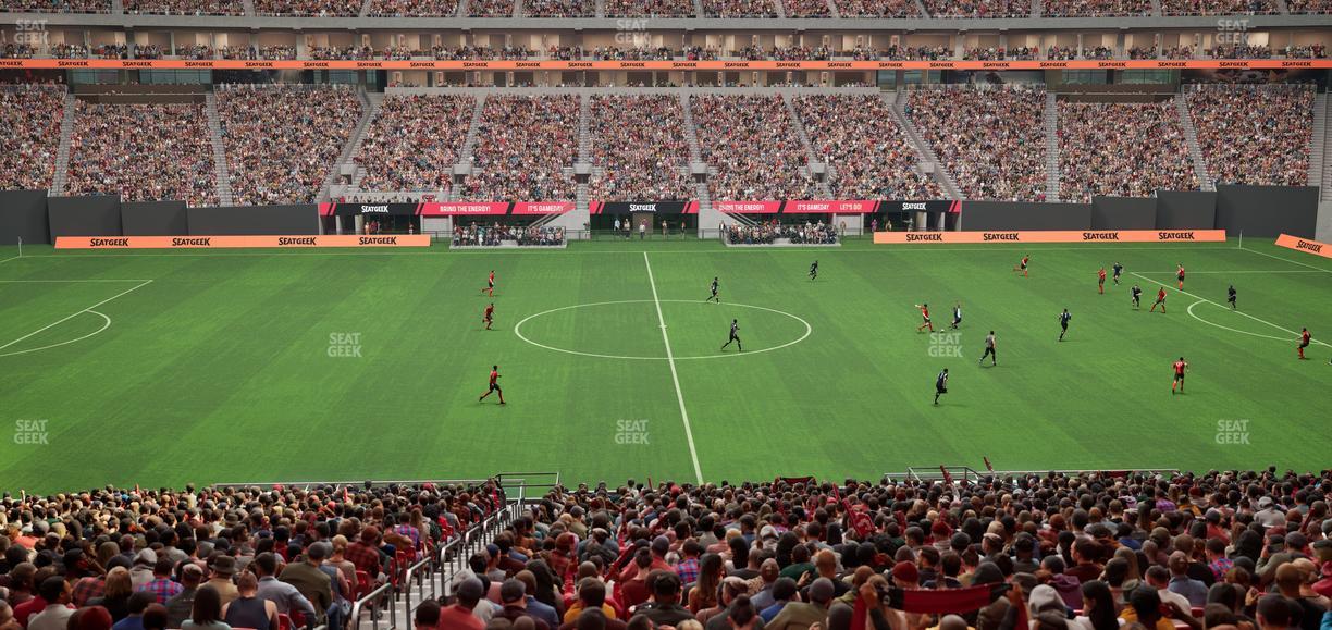 Mercedes-Benz Stadium - Section Centennial Suite 6 Seat View