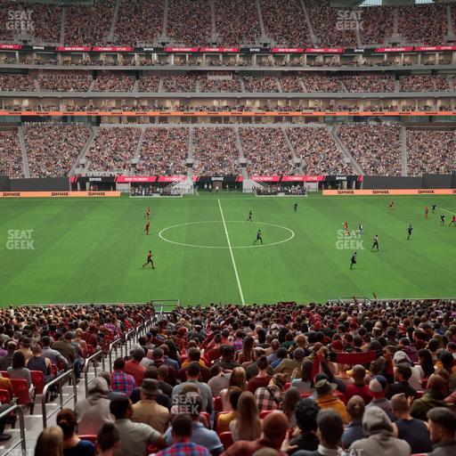 Mercedes-Benz Stadium - Section Centennial Suite 6 Seat View