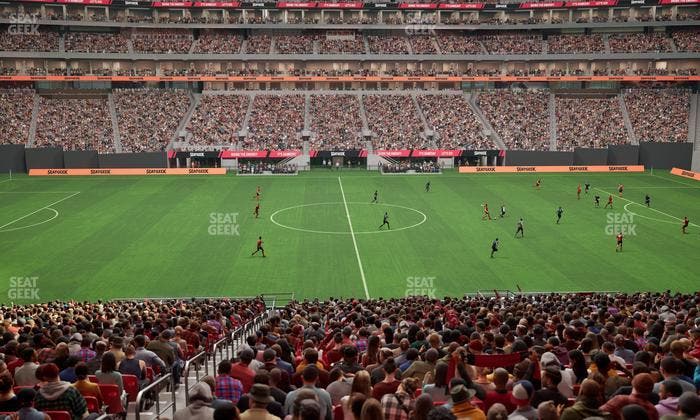 Mercedes-Benz Stadium - Section Centennial Suite 6 Seat View