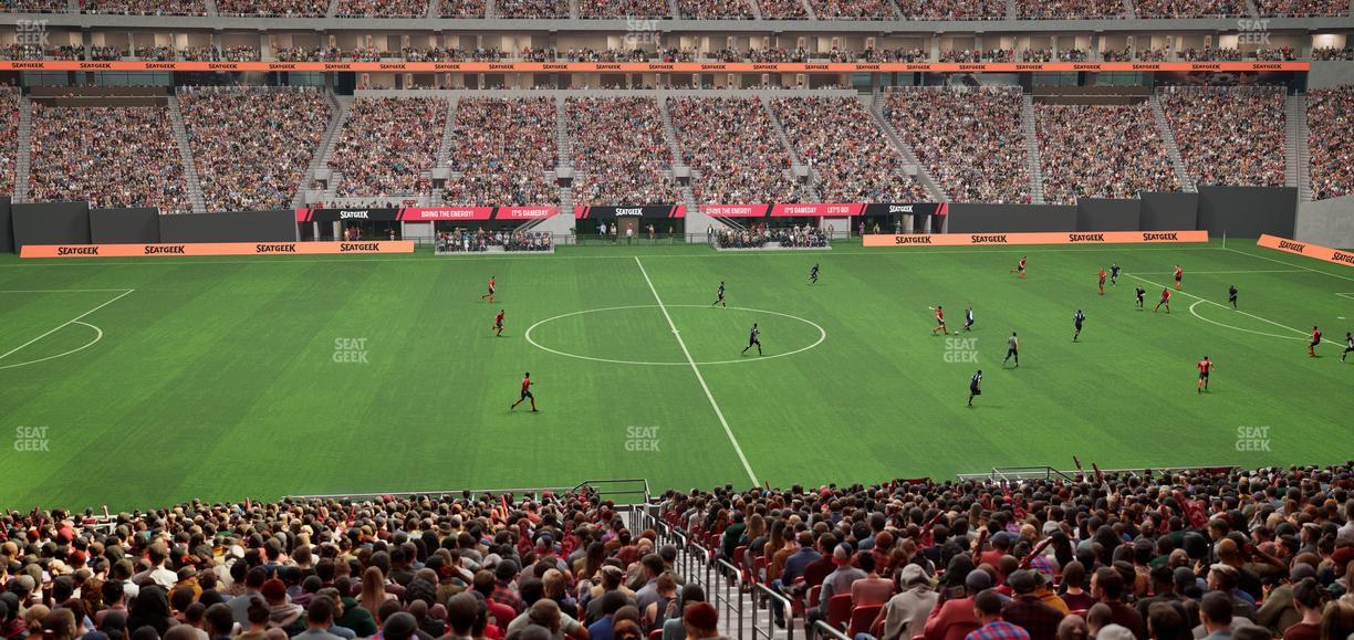 Mercedes-Benz Stadium - Section Centennial Suite 7 Seat View