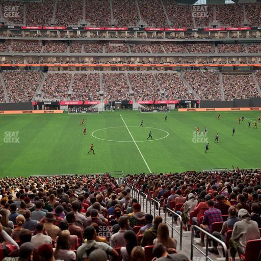 Mercedes-Benz Stadium - Section Centennial Suite 7 Seat View