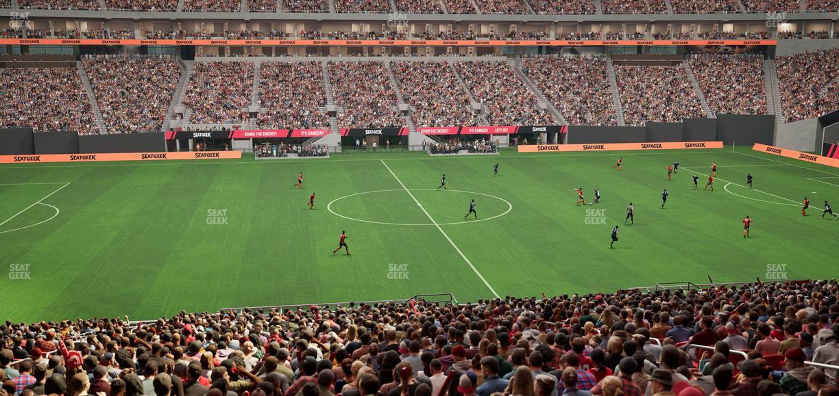 Mercedes-Benz Stadium - Section Centennial Suite 8 Seat View