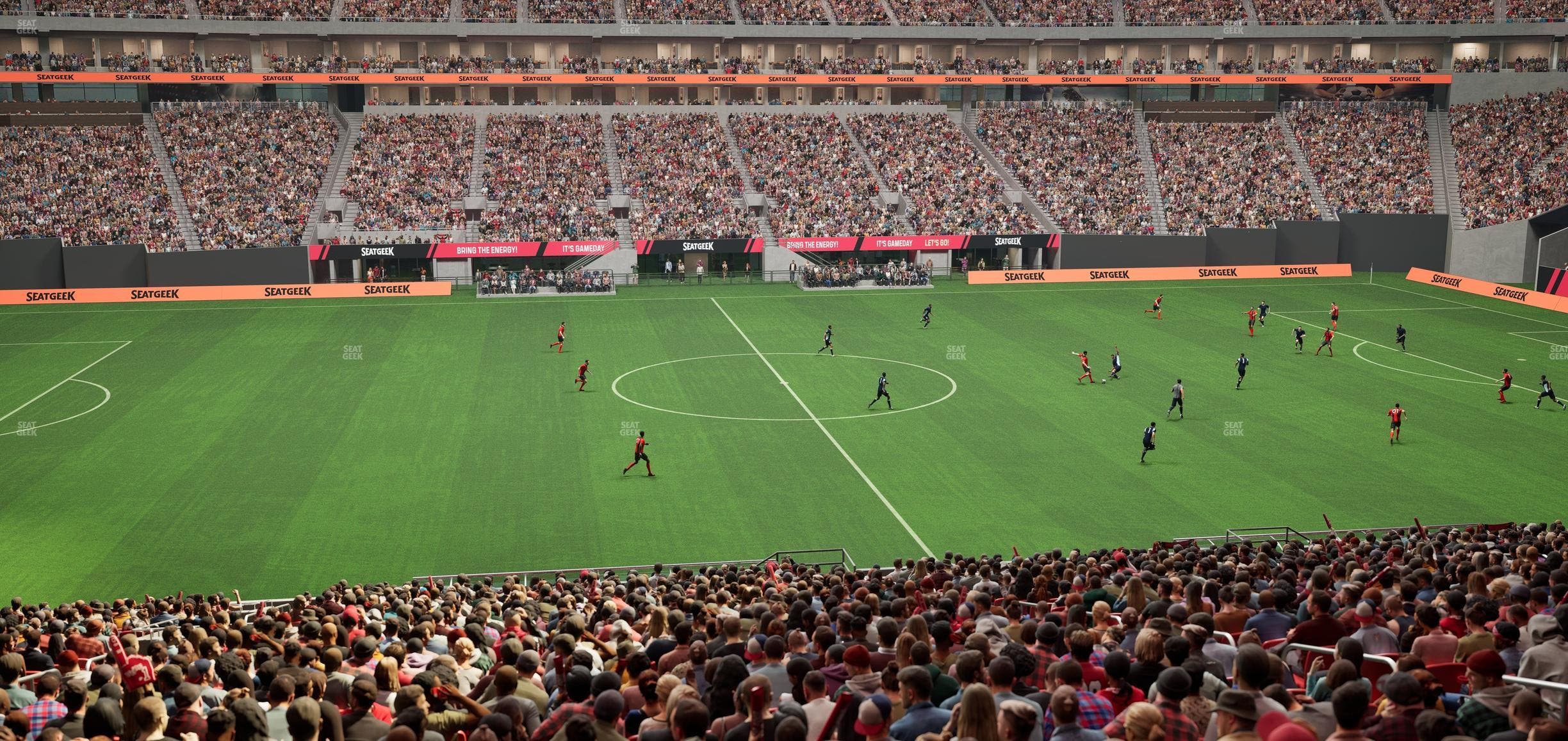 Mercedes-Benz Stadium - Section Centennial Suite 8 Seat View