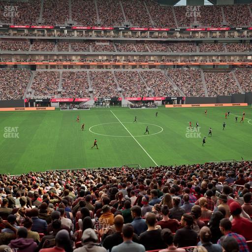 Mercedes-Benz Stadium - Section Centennial Suite 8 Seat View