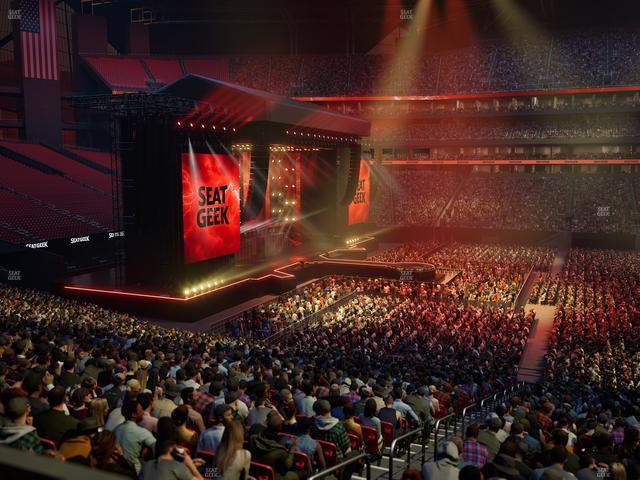 Mercedes-Benz Stadium - Section Centennial Suite 8 Seat View