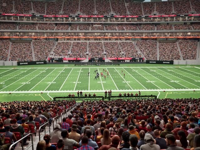 Mercedes-Benz Stadium - Section Centennial Suite 8 Seat View