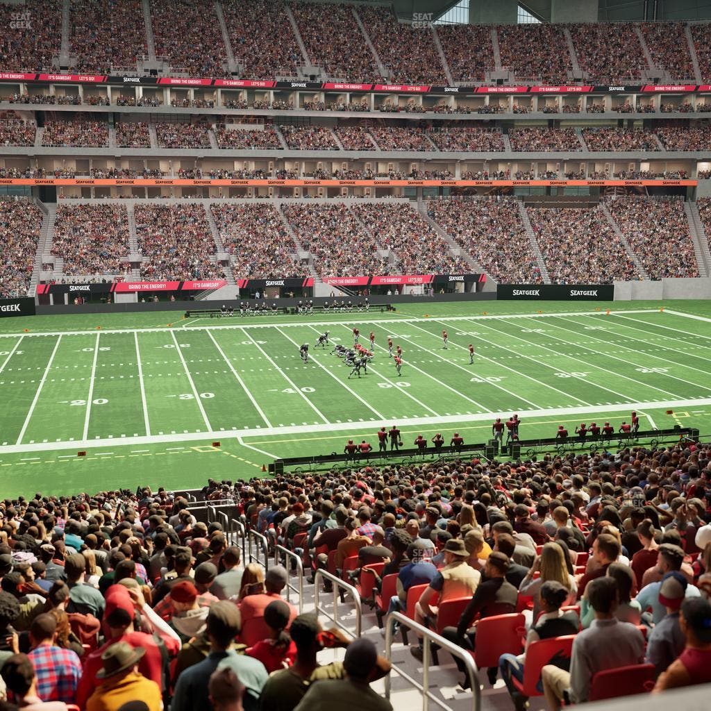 Mercedes-Benz Stadium - Section Centennial Suite 9 Seat View