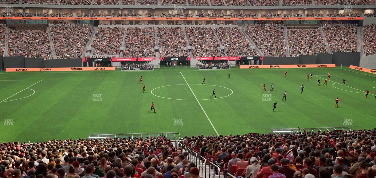 Mercedes-Benz Stadium - Section Centennial Suite 9 Seat View