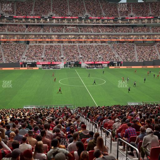 Mercedes-Benz Stadium - Section Centennial Suite 9 Seat View