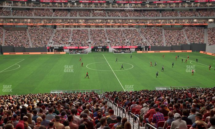 Mercedes-Benz Stadium - Section Centennial Suite 9 Seat View