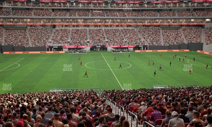 Mercedes-Benz Stadium - Section Centennial Suite 9 Seat View