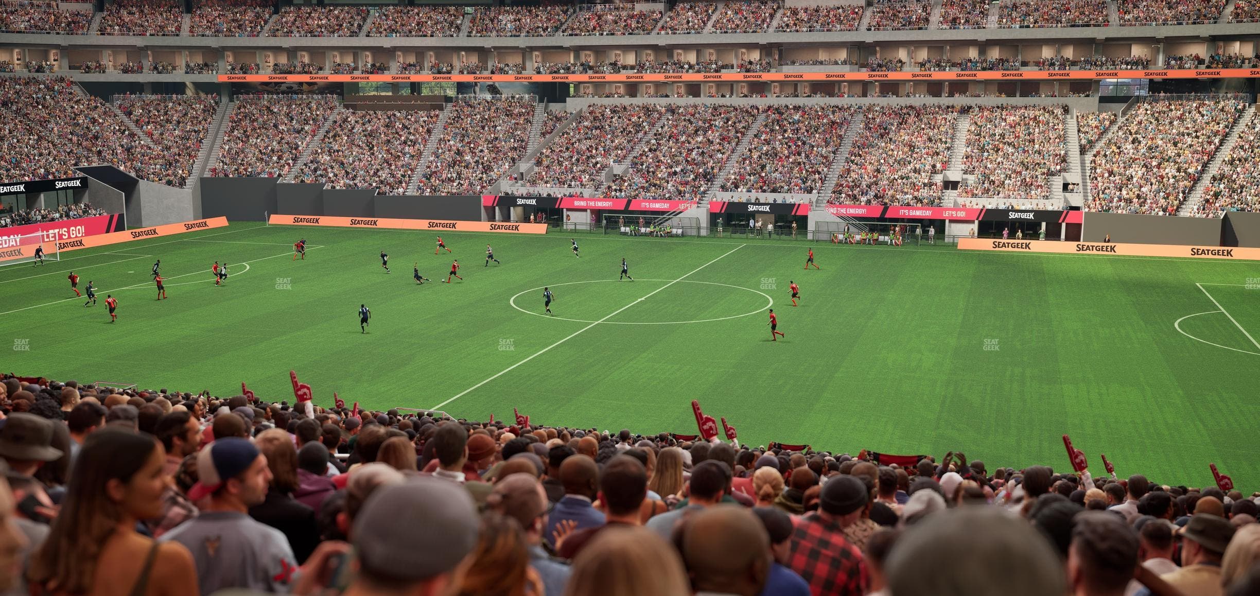 Mercedes-Benz Stadium - Section Club 108 Seat View