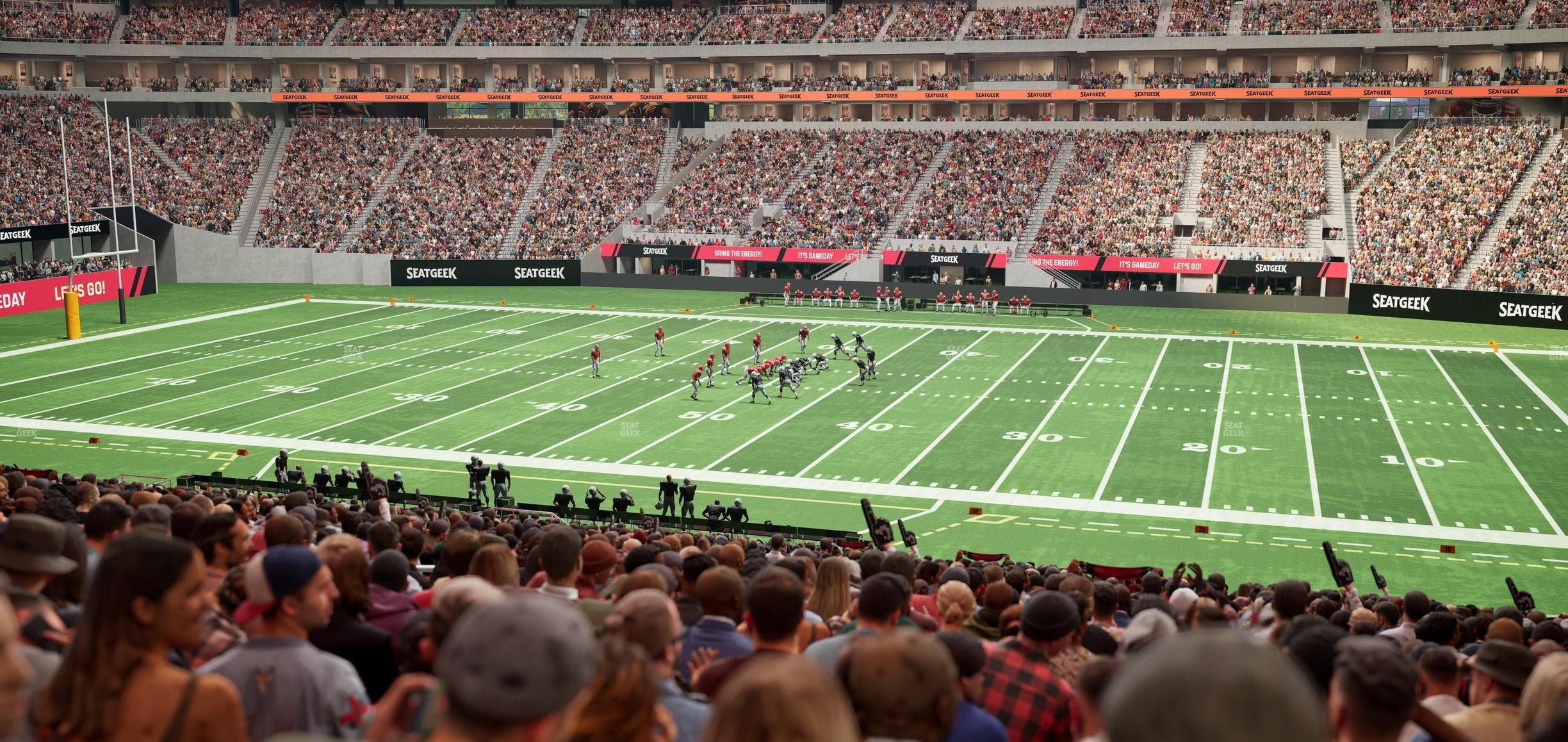 Mercedes-Benz Stadium - Section Club 108 Seat View
