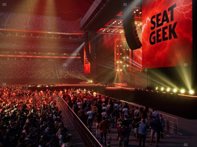 Mercedes-Benz Stadium - Section Club 108 Seat View