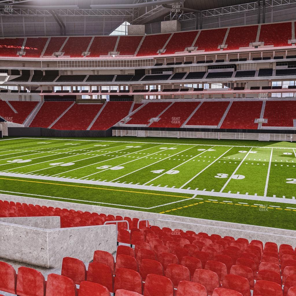 Mercedes-Benz Stadium - Section Club 108 Seat View