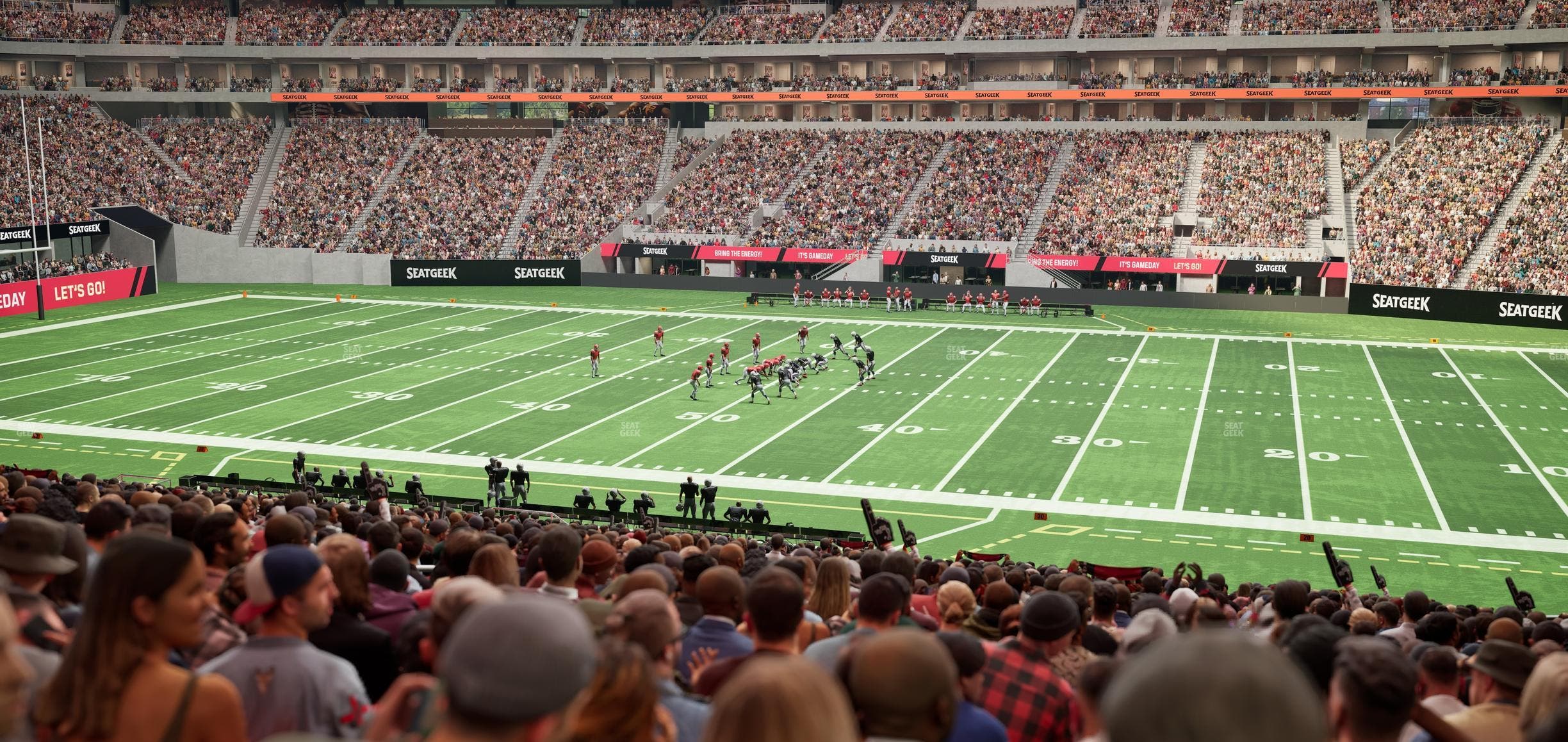 Mercedes-Benz Stadium - Section Club 108 Seat View