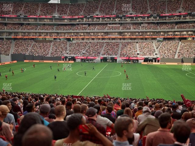 Mercedes-Benz Stadium - Section Club 109 Seat View