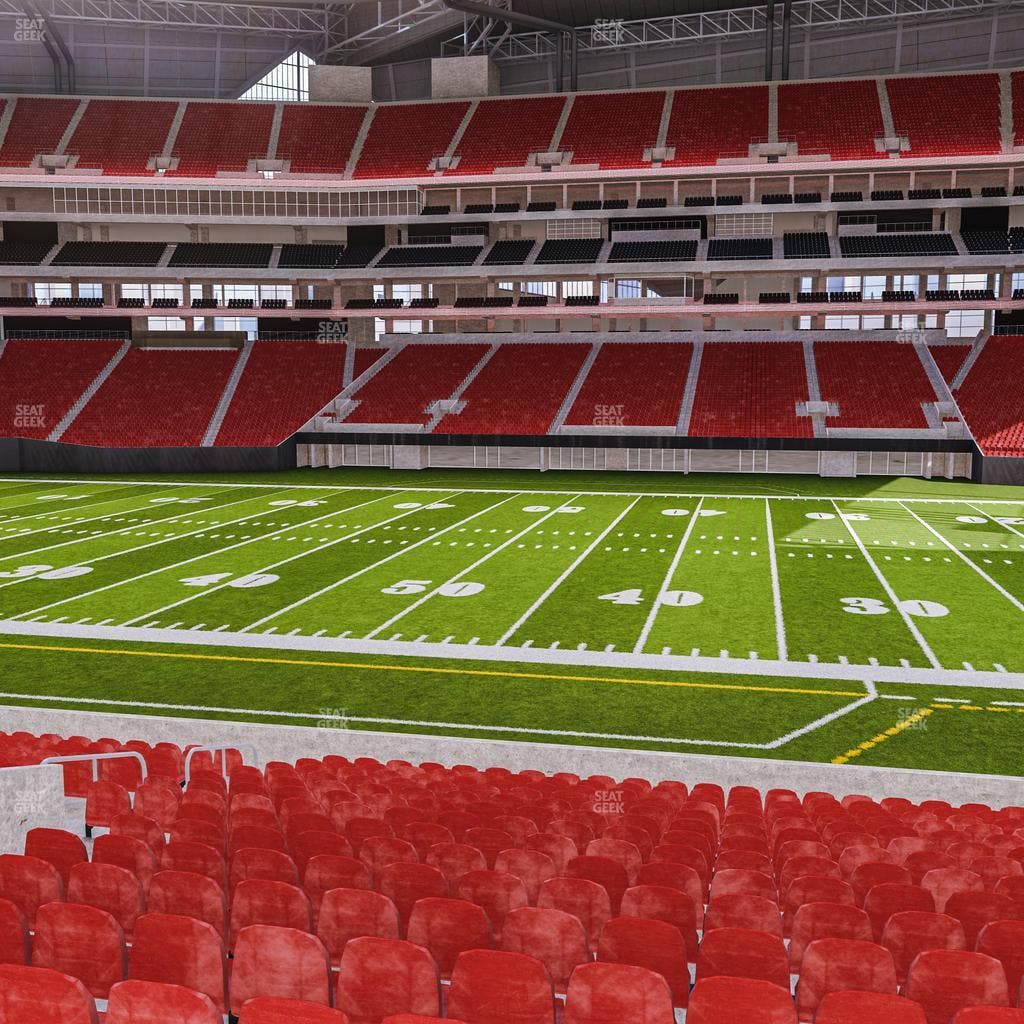 Mercedes-Benz Stadium - Section Club 109 Seat View