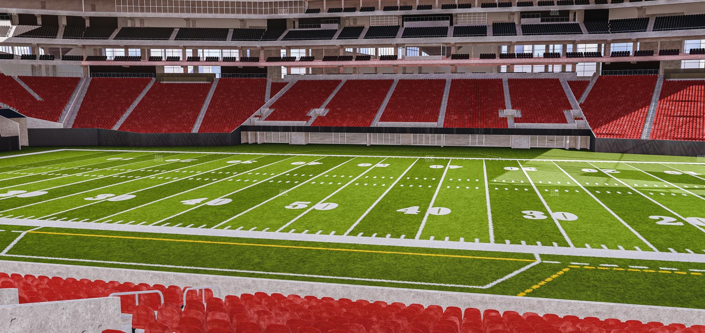 Mercedes-Benz Stadium - Section Club 109 Seat View