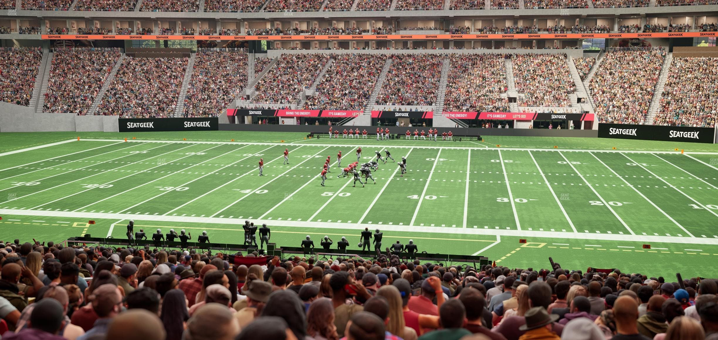 Mercedes-Benz Stadium - Section Club 109 Seat View